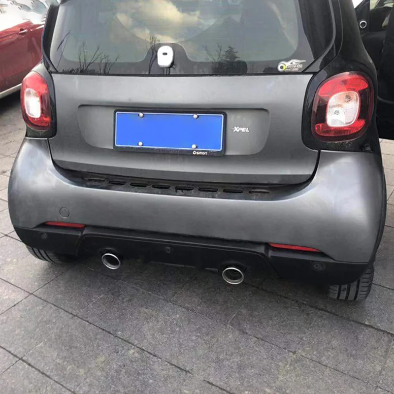 For Smart 453 Fortwo 2015 to 2020 Year Exterior Modification Accessories BRABUS Exhaust Pipe