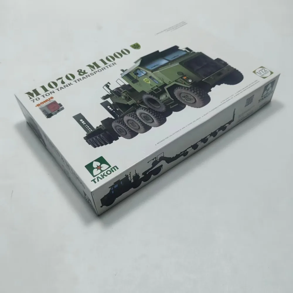 Takom 5021 1/72 M1070 & M1000  70 TON TANK TRANSPORTER ASSEMBLE MODEL KIT