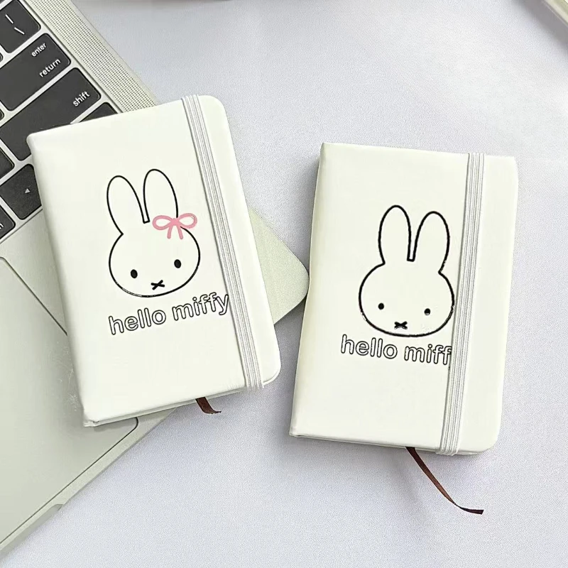 Miffy notebook cute cartoon style Creative and good-looking rabbit print Fashionable and Personality portable student notebook - view 2