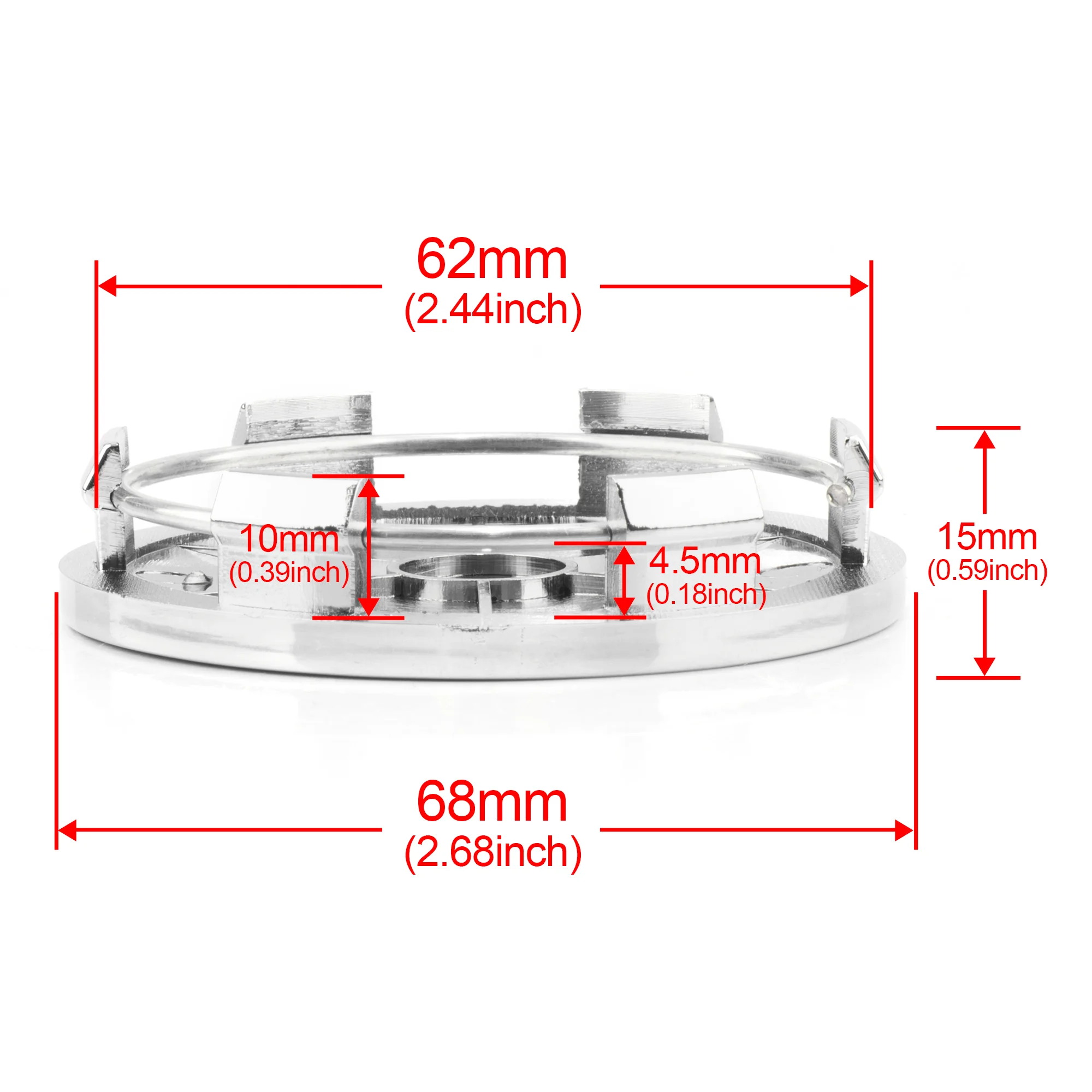 RhinoTuning 2/4PCS OD 68mm/2.68