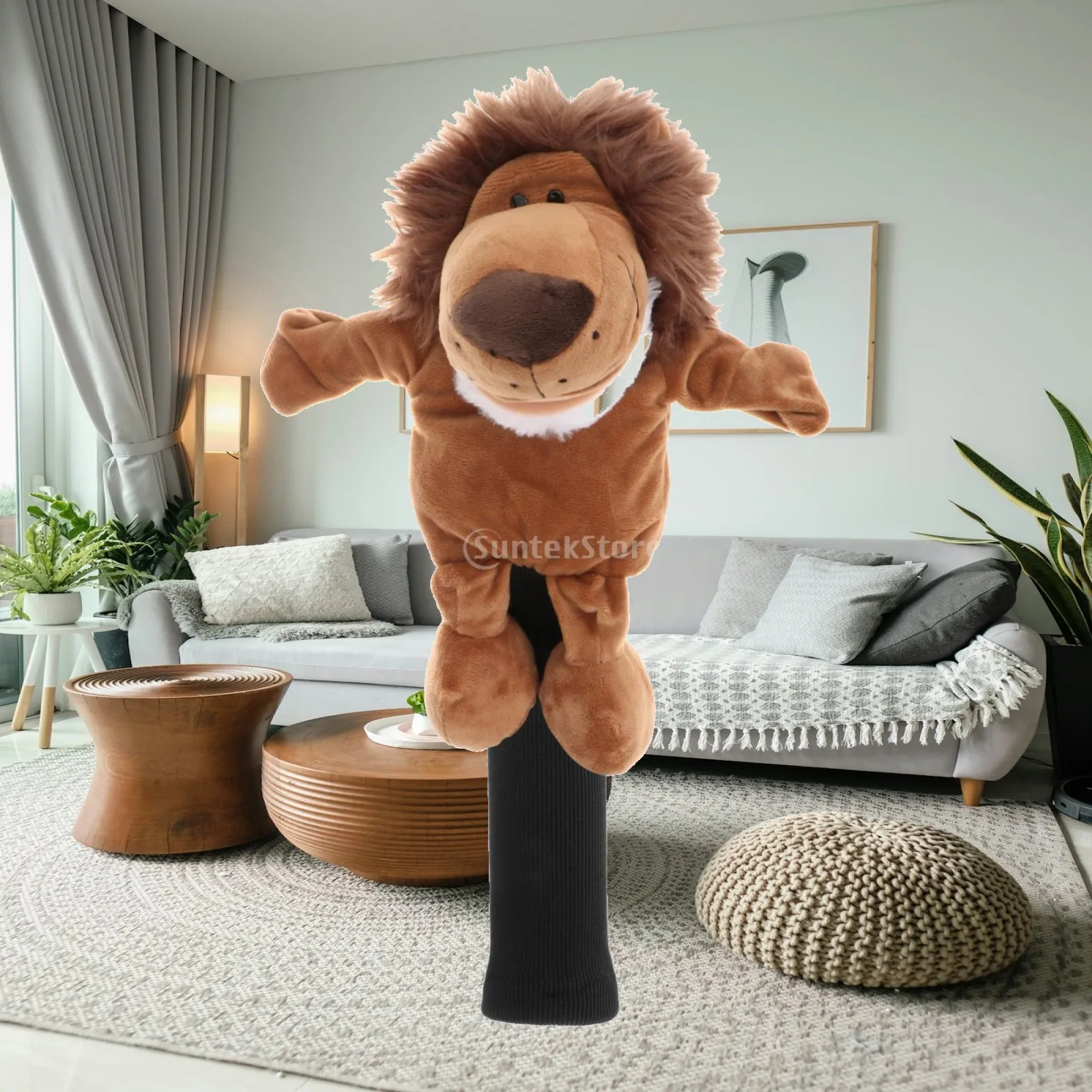 

Soft Plush Golf Wood Driver Headcover Golf Bag Accessories Novelty Golf Club Head Cover