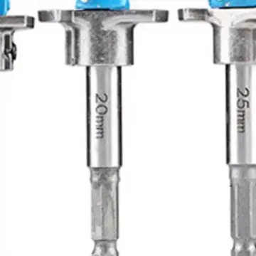 Metal Woodworking Tool Set Drill Bit Plywood Boring Tool Hinge Boring Drill Bit Controlled Drilling Three-blade Positioning