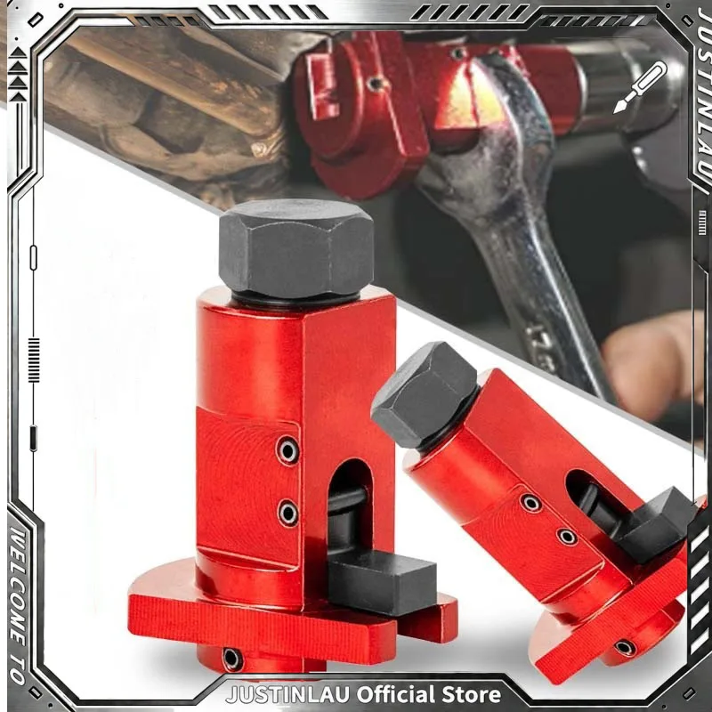 JUSTINLAU Car Hydraulic Shock Absorber Removal Tool Strut Spreader Suspension Separator Manual Ball Joint Bushing Removal Tool