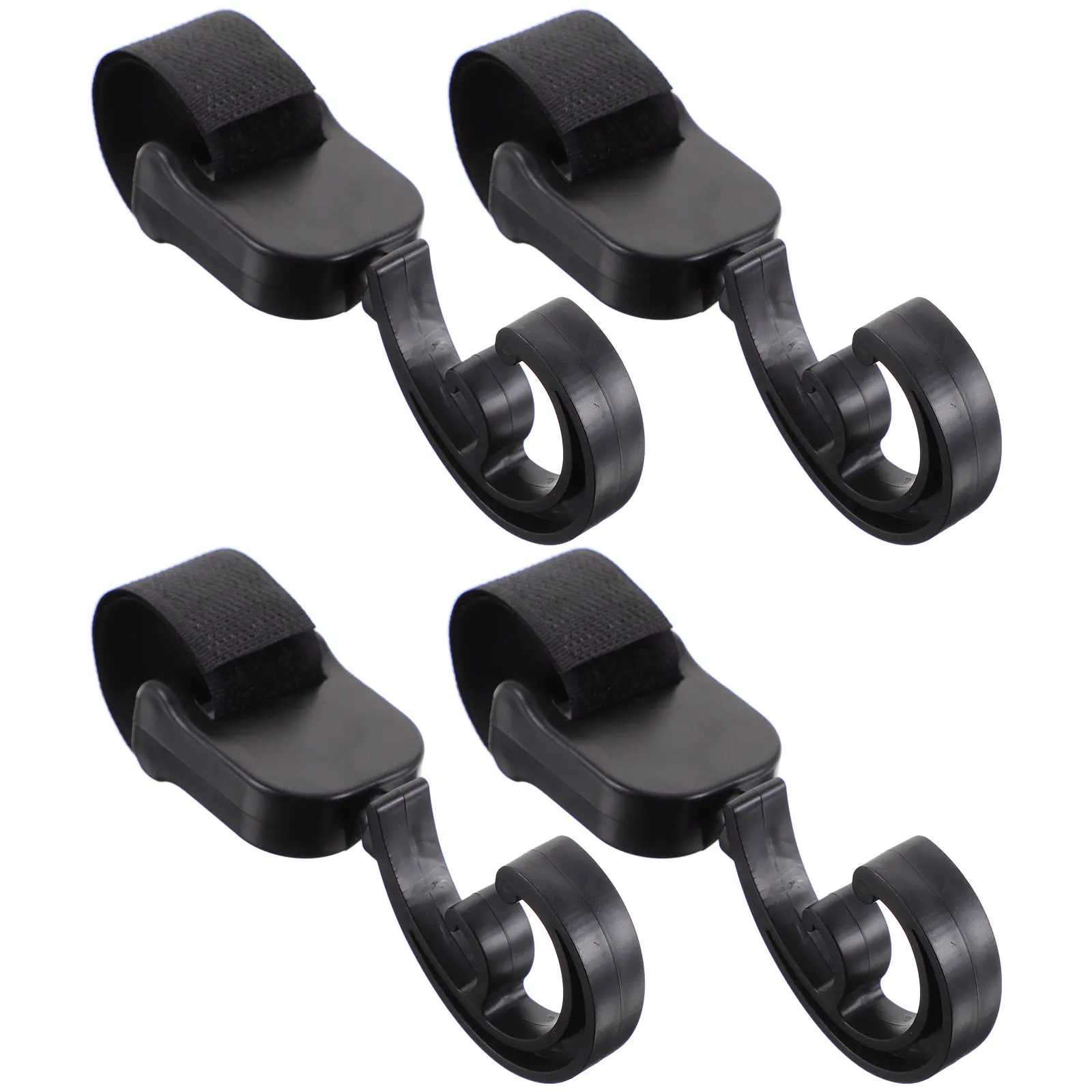 4Pcs Electromobile Hanging Hook Large Bearing Capacity Handlebar Storage Organizer Scooter Motorcycle Front Pole Hanger
