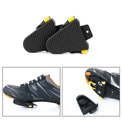 1Pair Quick Release Bike SPD-SL Cleats Cycling Shoes Pedal Rubber Cleat Cover For Protect Bicycle Parts For Out Cycling