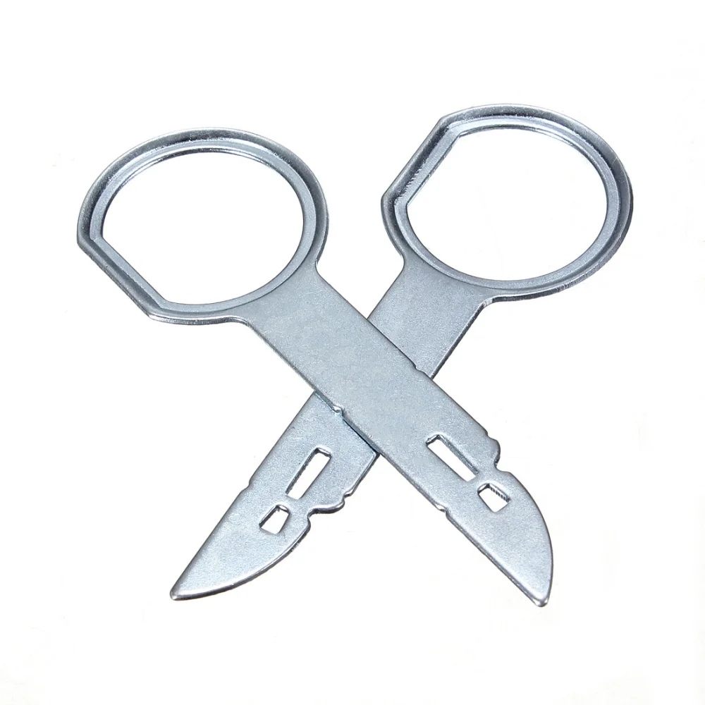 1~10PCS set 4 Keys Car Stereo Radio Removal Remove Tool For Mercedes Benz Volkswage Car Accessories Hand Tool Set