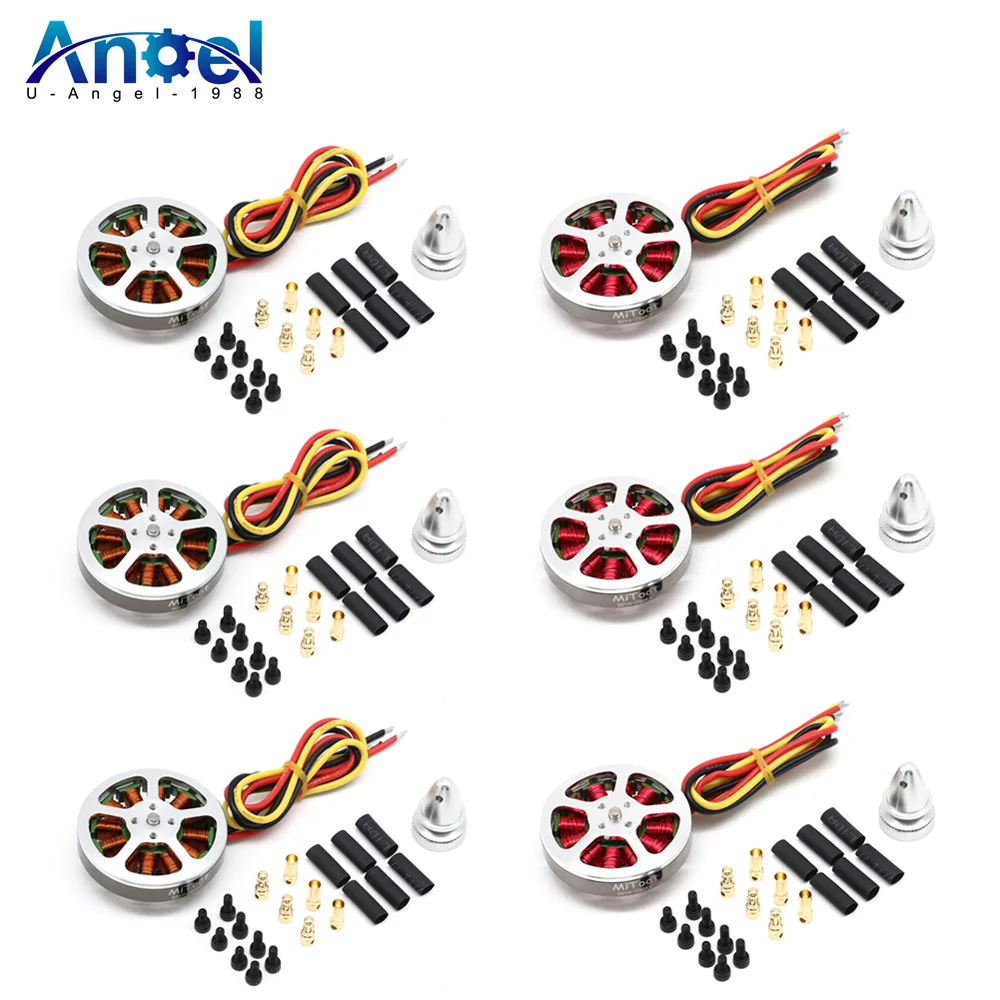 

4pcs/lot Mitoot 5010 360KV / 750kv High Torque Brushless Motors For ZD550 ZD850 850 MultiCopter Quadcopter