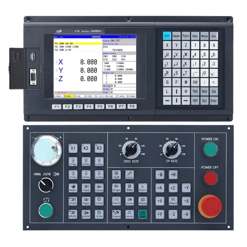 SZGH CNC Controller Complete CNC System Kits 3 Axis With ATC Operation for milling machine