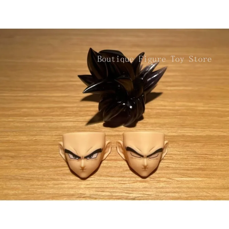 In Voorraad Jesse Dragon Ball SHF Legendarische Son Goku Ultra Instinct zwart 2.0 3.0 Hoofden Accessoires Anime Actiefiguren Speelgoed Model