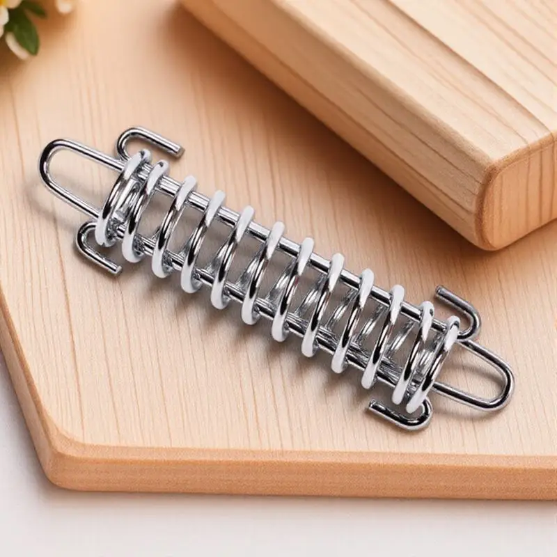 

5Pcs Tent Wind Spring High Strength Steel Rope Buckle Rustproof Anti Oxidation Maximize Product Life Outdoor Use