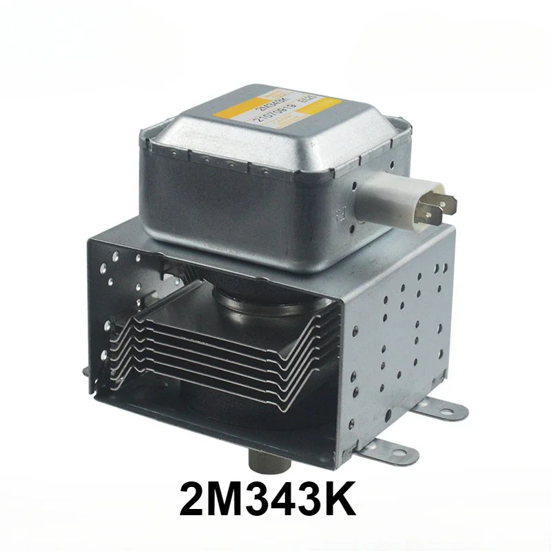 Magnetron microwave equipment accessories 1500W high power 2M343K air-cooled long bottom plate microwave vacuum tube