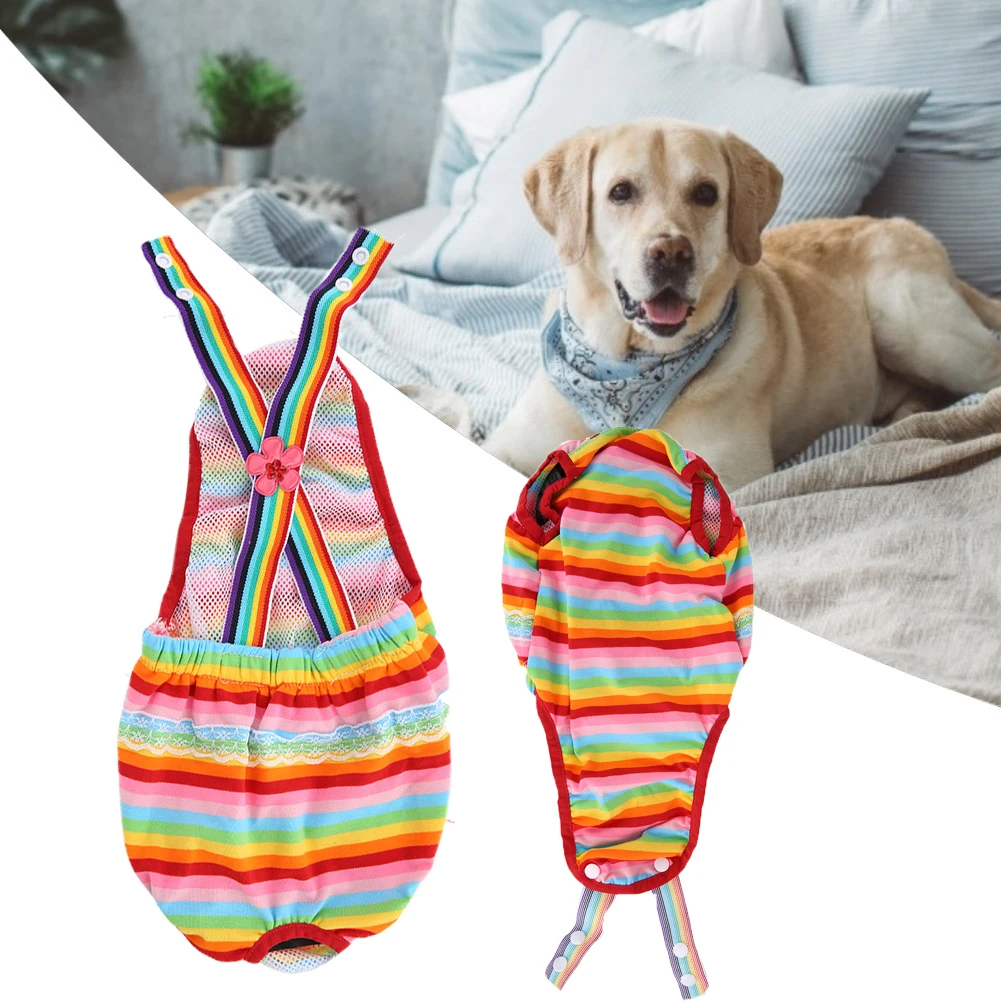 Pets Diaper Female Dog Diapers Underwear Diaper Sanitary Panties Physiological Shorts Pants For Small Medium Large Dogs