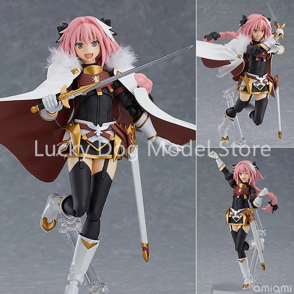 100% оригинал: аниме Fate/Grand Order Astolfo 14 см Figma ПВХ фигурка аниме фигурка модель игрушки фигурка коллекция кукла подарок