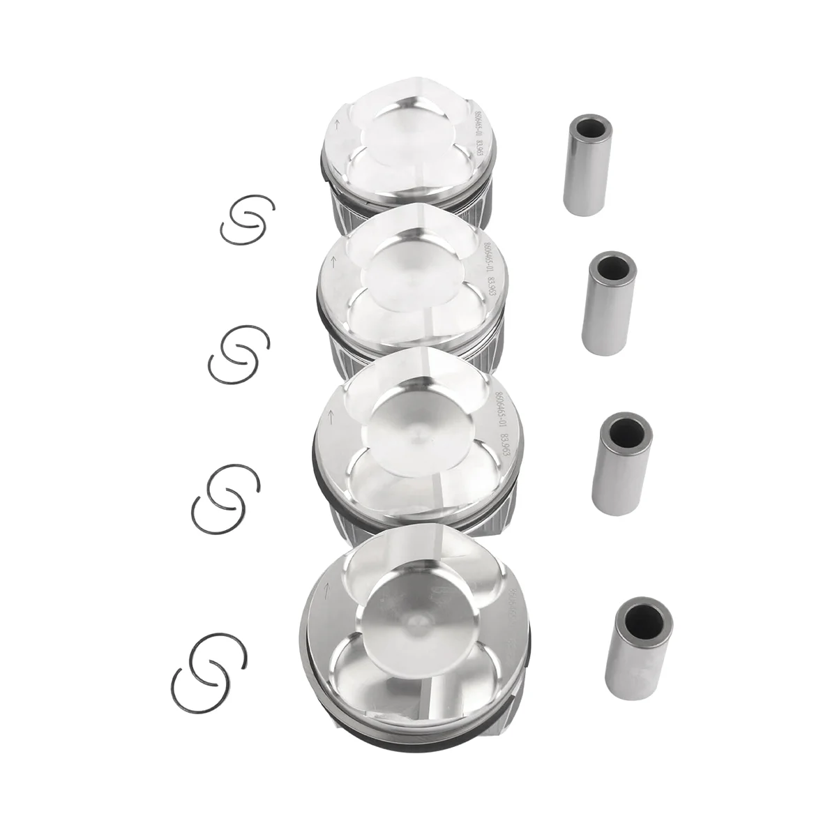 

Pistons&Rings Set CR 11:1/Φ84mm/Φ22mm for BMW 2.0T 220IM 320I 420I 420I Part Number:11258606461,11257594453,11257640168