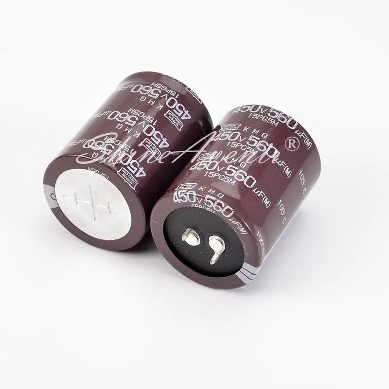 5PCS 450V560UF KMQ 35*45 105℃ Aluminum Electrolytic Capacitors MXH KMW 30*45 High frequency long life New Original