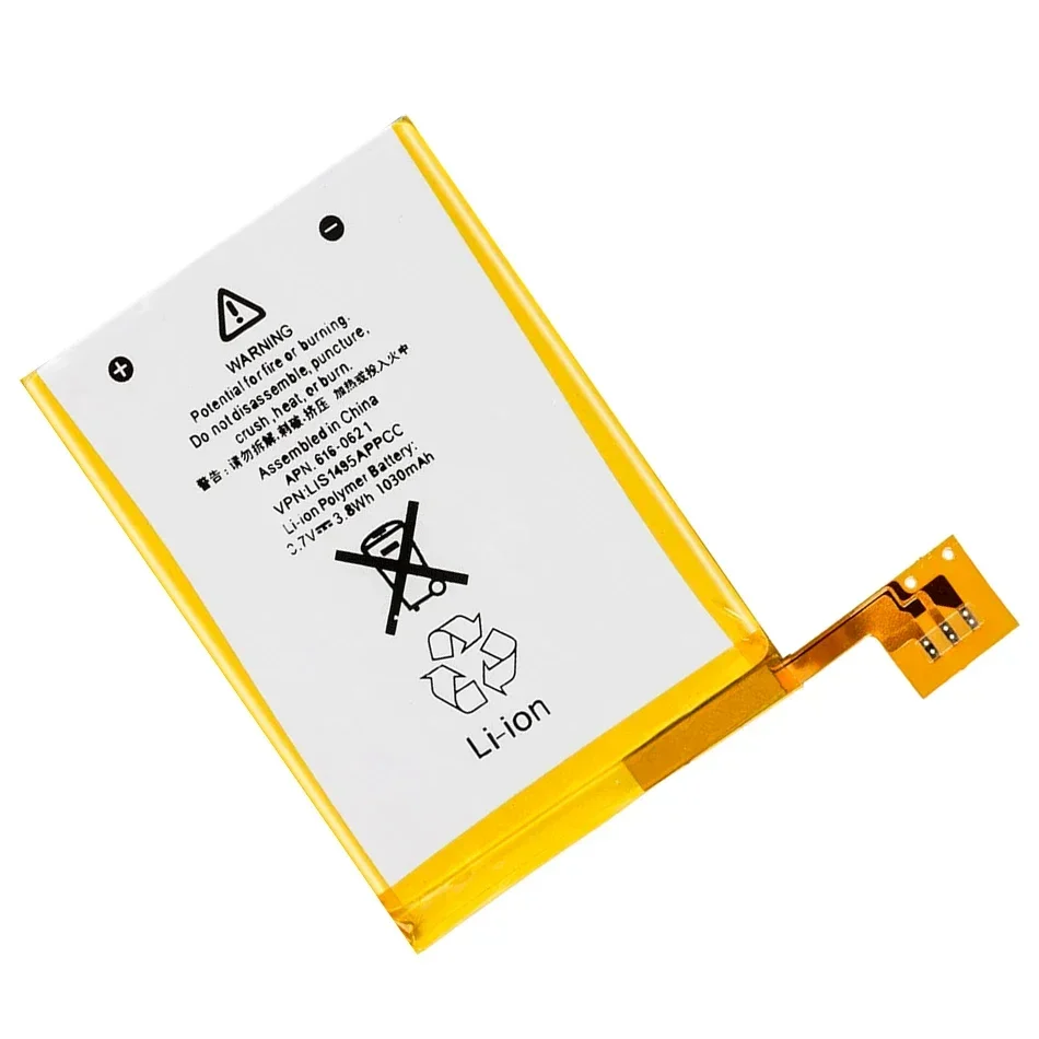 Player Battery For Apple IPod Touch 5th 4th 6th 5 5g 6 6g 4 4g 616-0621/LIS1495APPCC 616-0553/LIS1458APPC A1641 Batteries