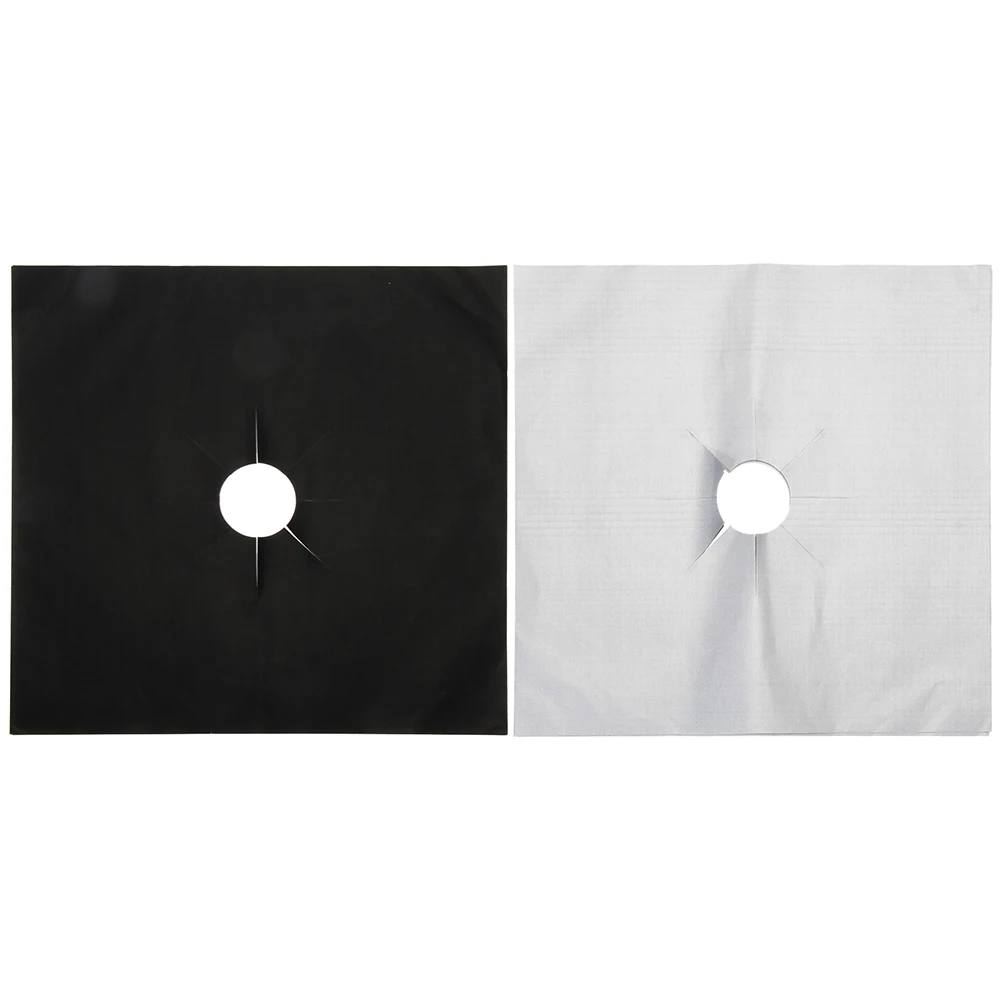 

6Pcs Gas Burner Cover Non-Stick Gas Stove Protector Cover Heat Resistant Stove Burner Covers Kitchen Accessories