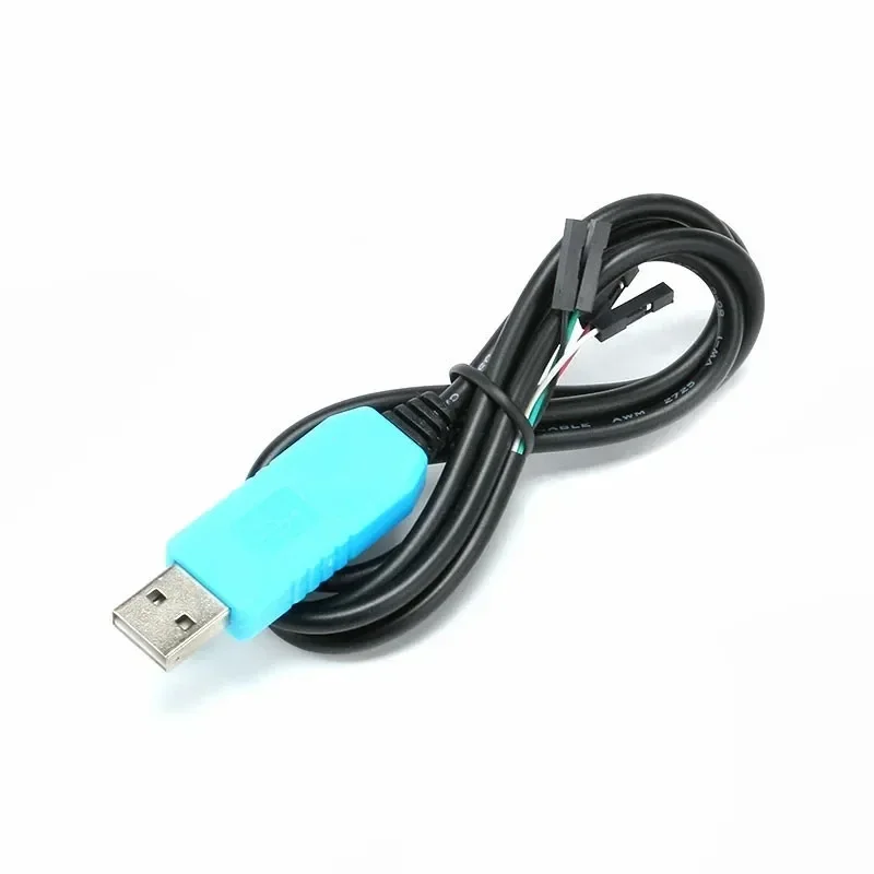 10 قطعة PL2303 PL2303HX/PL2303TA USB إلى RS232 TTL محول وحدة محول مع غطاء مقاوم للغبار لكابل تنزيل اردوينو