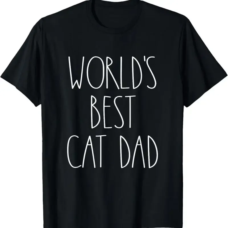 World'S Best Cat Dad Rae Dunn Style T Shirt