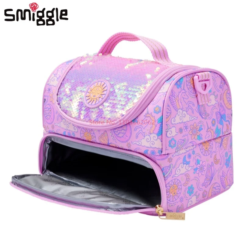 Hot Australian Smiggle Girls\' Backpack Large Capacity Primary School Cute Lightweight Cartoon Backpack Start of School Gift