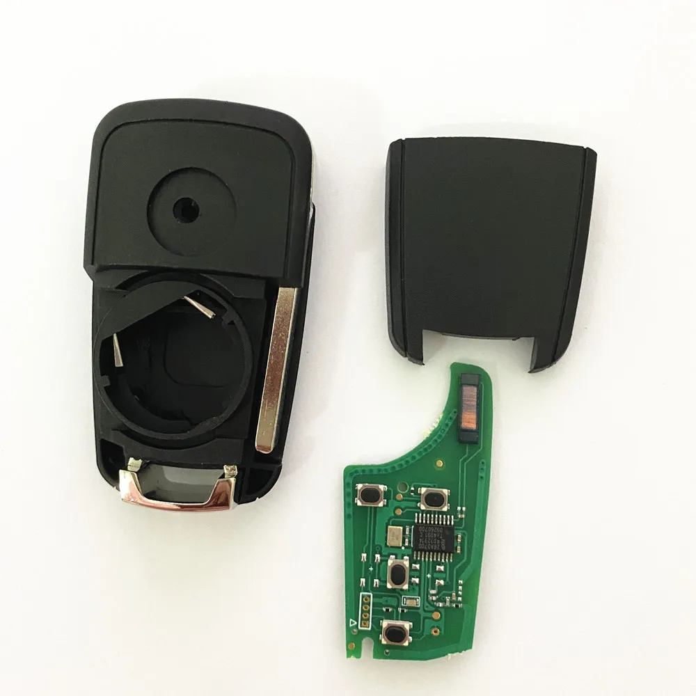 2/3/4 button car key sell/ Remote Car Key 433MHz ID46 Chip For Chevrolet Cruze Sonic Malibu Impala Equinox For Opel Vauxhall