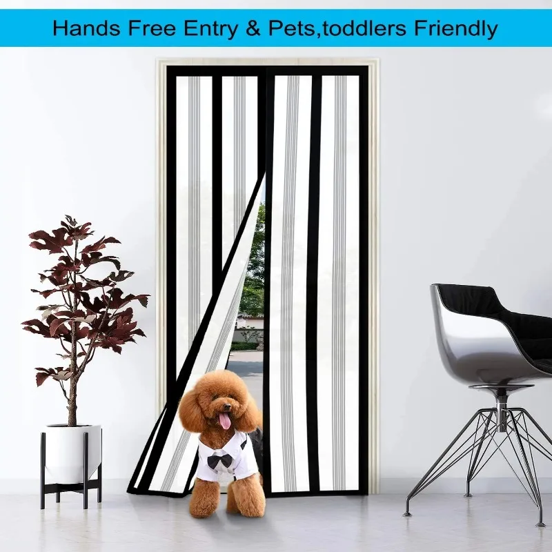 

Custom Size Thickened Partition Cotton Door Curtain in Winter Warm Windproof Air Conditioner Magnetic Suction Partition for Cold