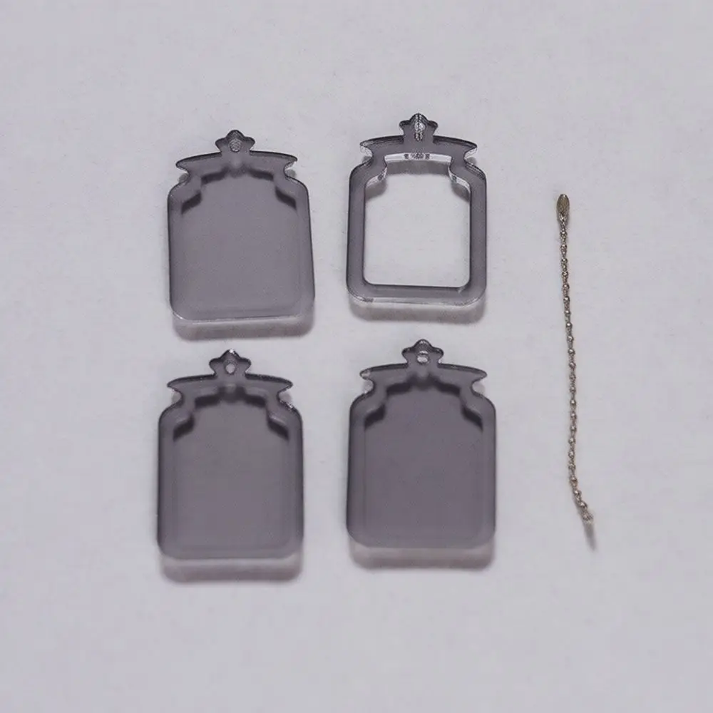 High Transparency Acrylic Quicksand Kit DIY Handmade Craft Set Custom Shaker Pendant Material Creative Jewelry