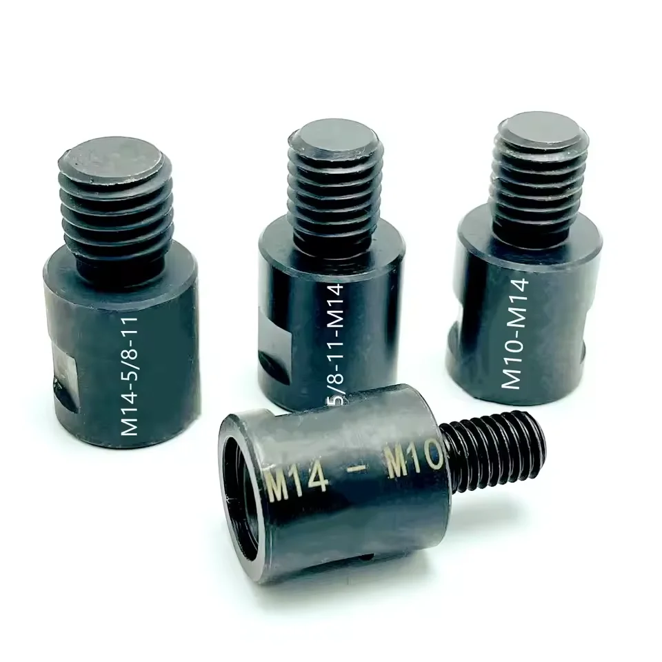 M10 M14 5/8-11'' Angle Grinder Adapter Converter Thread For Polish Pads Backer Plate Polishing Grinder Core Bit Hole Saw Tools