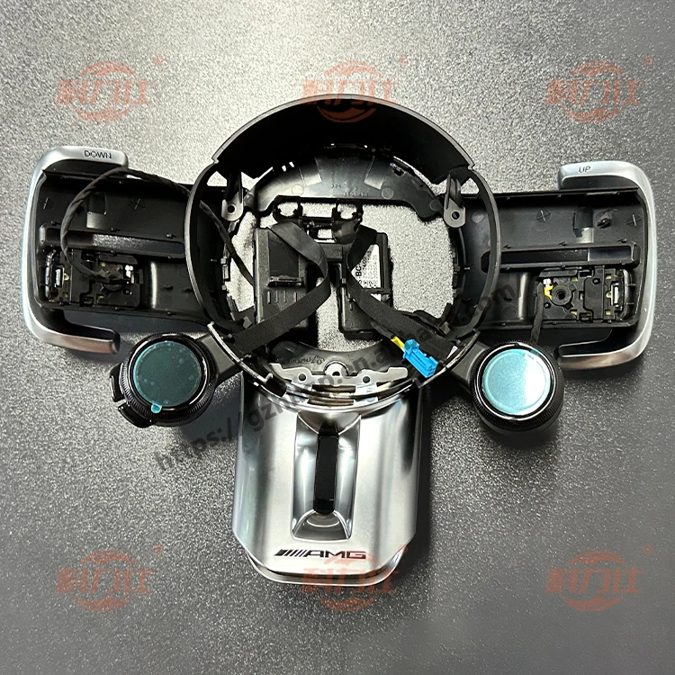 

2015-2018 Car Interior Accessories Kit Aluminium Alloy Trim Modifying Steering Wheel for Switching Modes and Acceleration