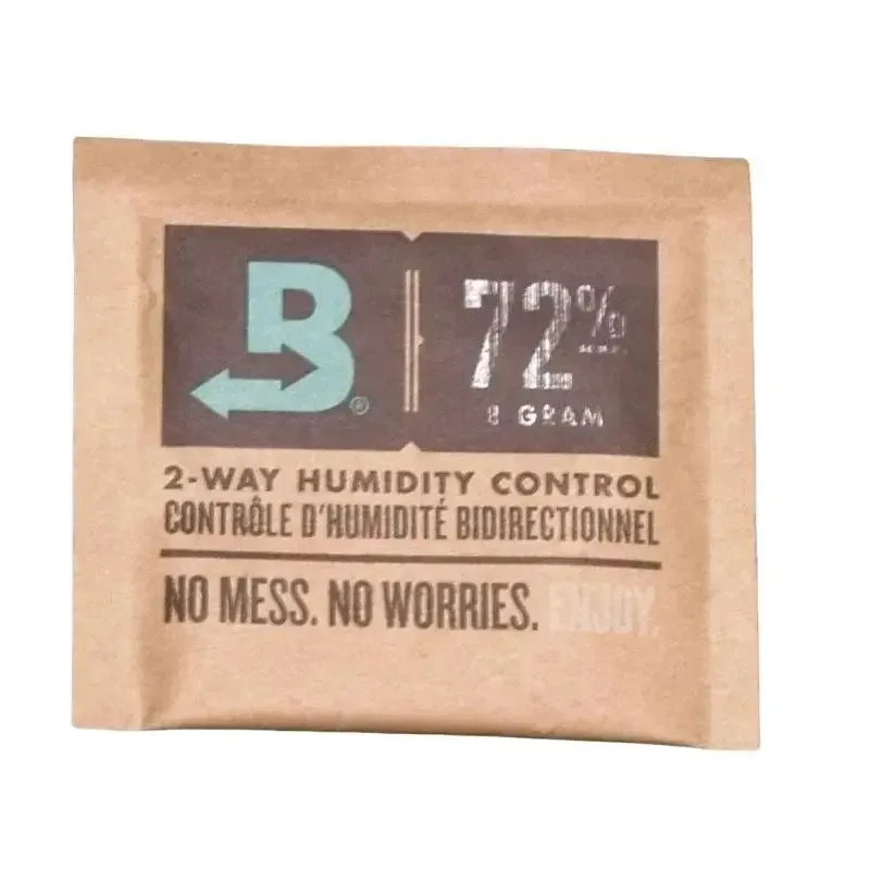 Boveda Humidity Control Pack for Cigars - 8g/72, 62, 65, 69% RH - Keep Your Cigars Fresh and Flavorful