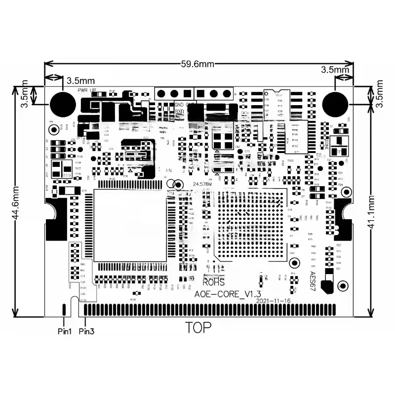 DT AES67 Audio Network Transmission Interface Module 64x64 A264