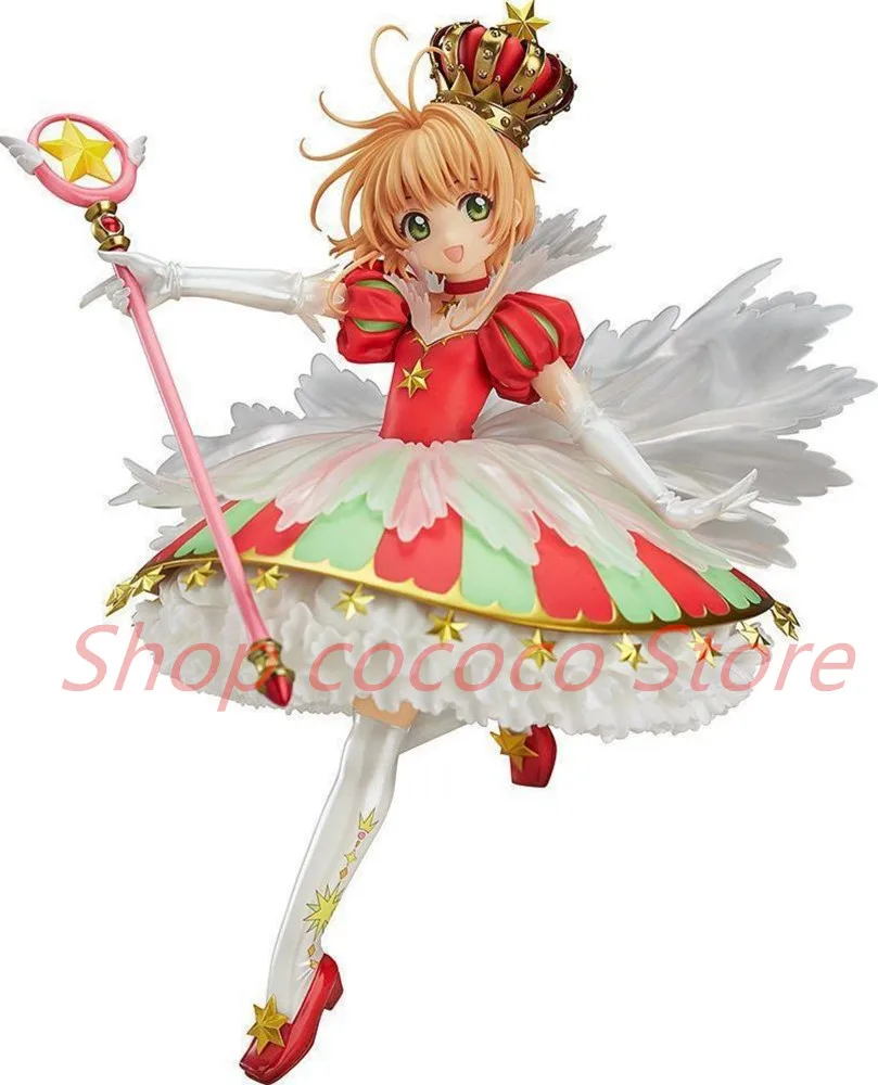 

Anime Card Captor Sakura Figure Kinomoto Sakuara 15th Anniversary Exclusive Action Figure Toy Collections Gift For Gilrs