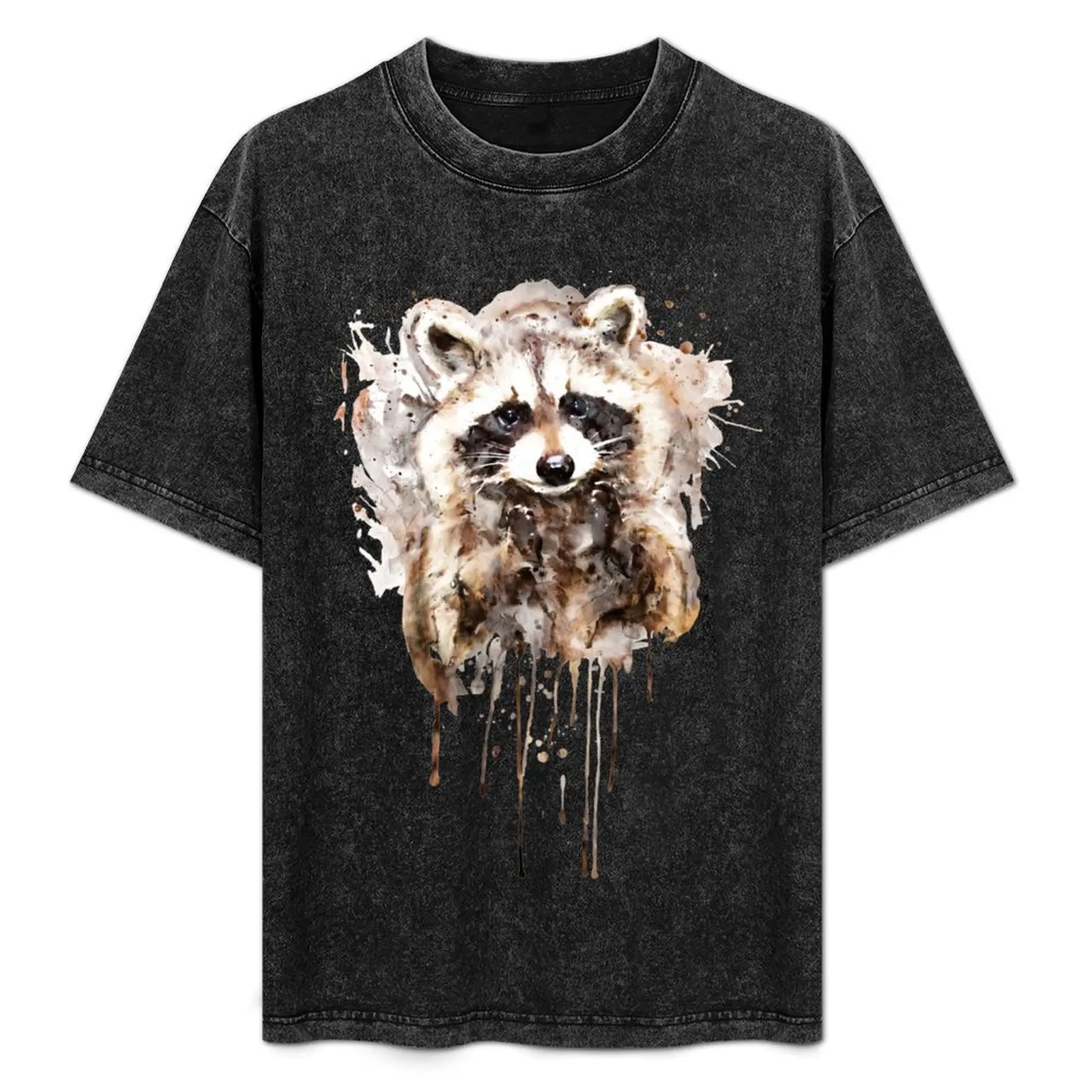 Begging Raccoon T-Shirt basketball graphic tees essential t shirt tops mens t shirt