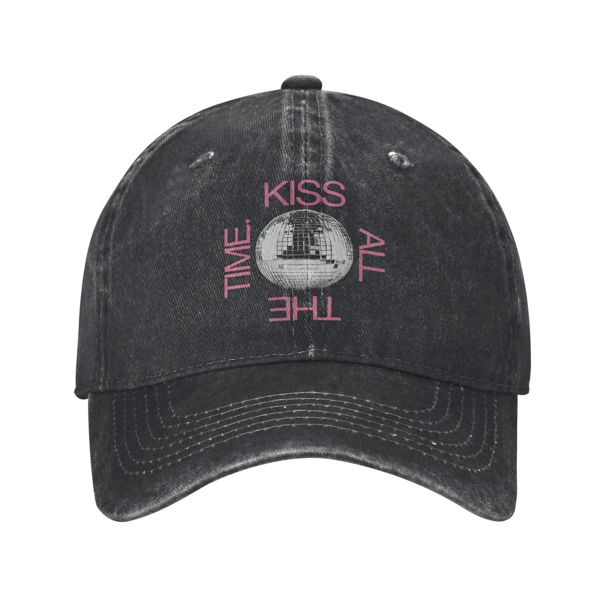 Gorra de béisbol informal estilo H-Harry S-Styles Fan Kiss all the time 2026, gorra de camionero Kpop Rock, gorras de béisbol de verano para streetwear