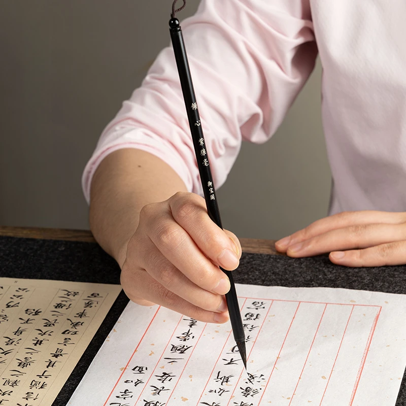 Chinese Calligraphy Brush Small Regular Script Official Script Calligrafia Painting Brushes Song Huizong Calligraphy Brush Pen