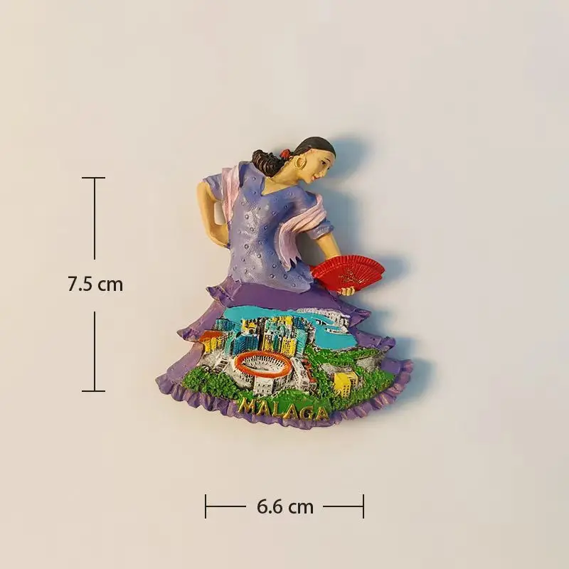 إسبانيا، بورغوس، طعام محاكاة، سجق الدم، السياحة الإبداعية، الهدايا التذكارية، اللوحة المصنوعة يدويًا، ملصقات الثلاجة المغناطيسية #2