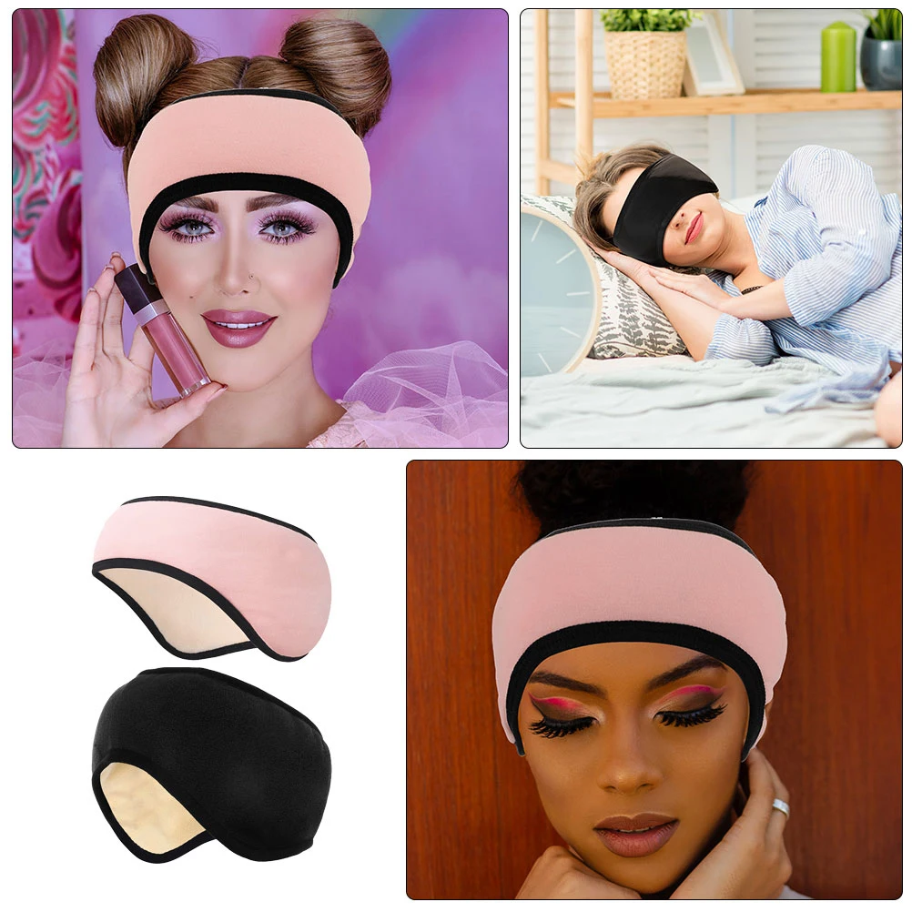 

2pcs Adjustable Earmuffs Soft Winter Ear Covers Lightweight Noise Reducing Ear Protectors