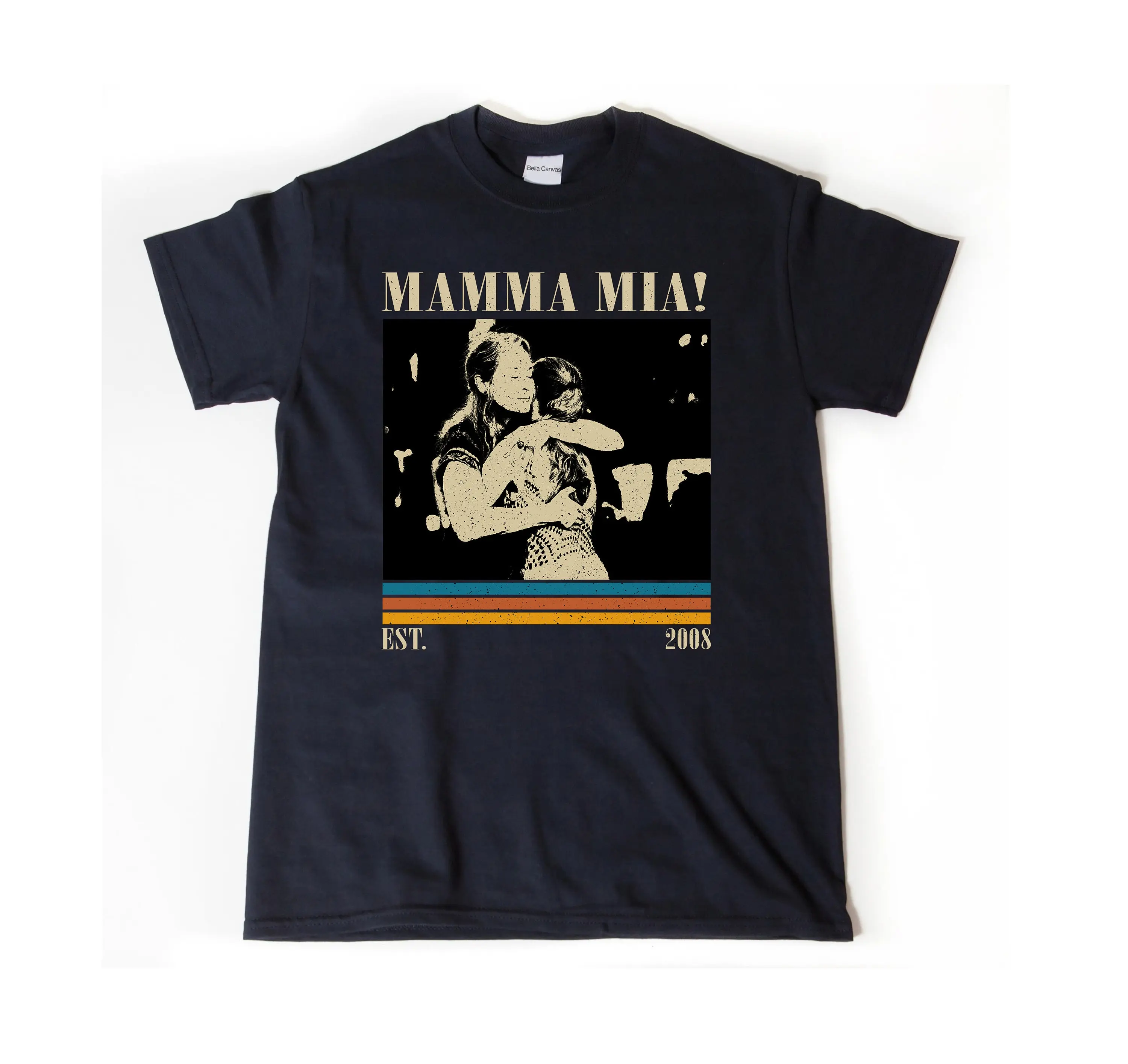 Mamma Mia T Shirt Movie Vintage Midcentury For Him Retro