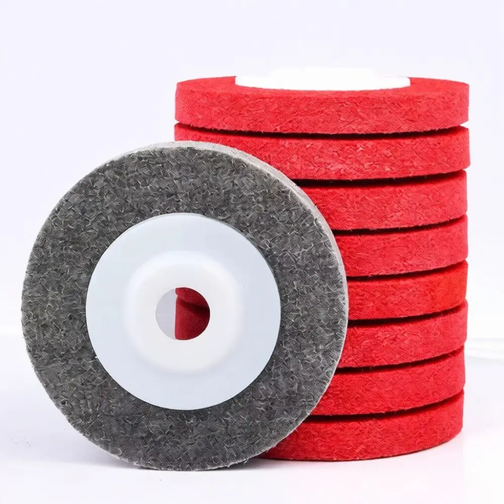 Industrial Nylon Fiber Buffing Disc Metal Rust Removal Polishing Wheel For Angle Grinder Stainless Steel Finishing Pad