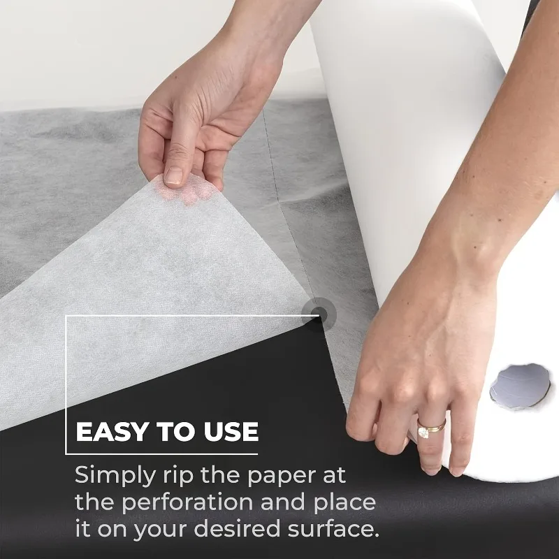 

1roll Waterproof Massage Table Sheets, 50pcs Disposable Roll, Non-Woven for Spa & Clinic, Protective, Professional Accessory
