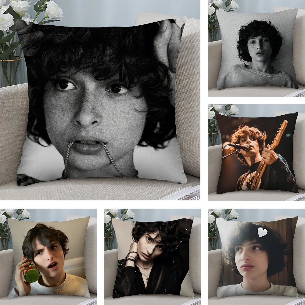 

Fashion Actor F_Finn W_Wolfhard Pillow Case Plush Fabric Soft Double Sided Print Sofa Cushion Cover Throw Pillow Covers