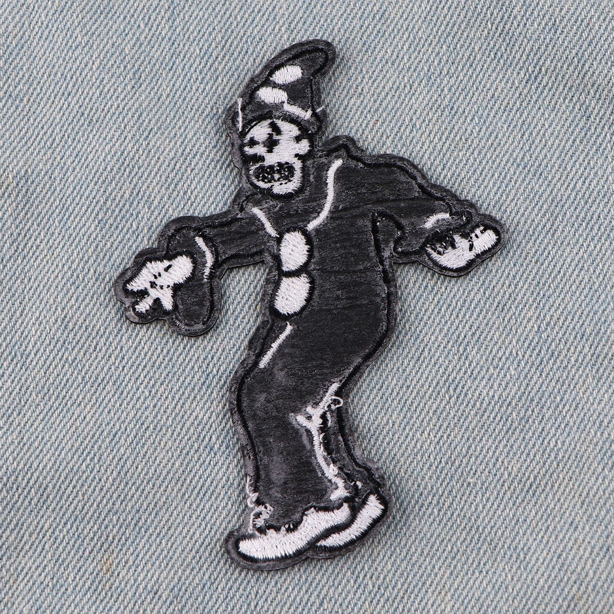 Clown Embroidery Clothes Patch Backpack Badge Applique For Clothing Thermoadhesive Iron On Patches For Jackets DIY Stickers