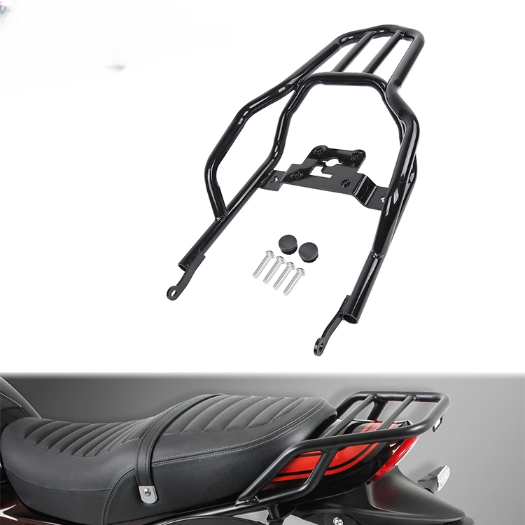 XXUN Motorcycle Accessories Rear Luggage Rack Carrier Case Support Frame for Kawasaki Z900RS SE Cafe ABS 2018-2024