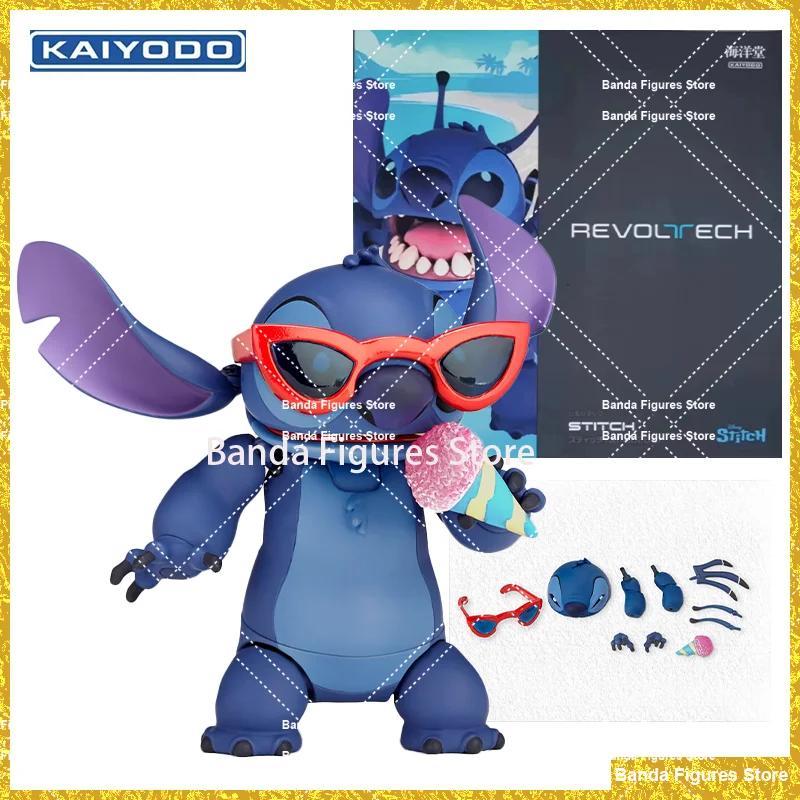 Оригинальные модели фигурок Kaiyodo револьтеч Стич эксперимент 626 искусственная печать Коллекция аниме модели игрушки