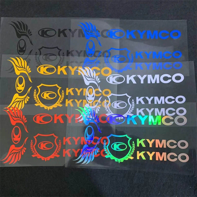 

Motorcycle Sticker Reflective Vinyl For KYMCO CT300 CT250 DTX AK 125i 300i 350i 400i 550 400 360 125 A Set 30*15cm Decal Refit