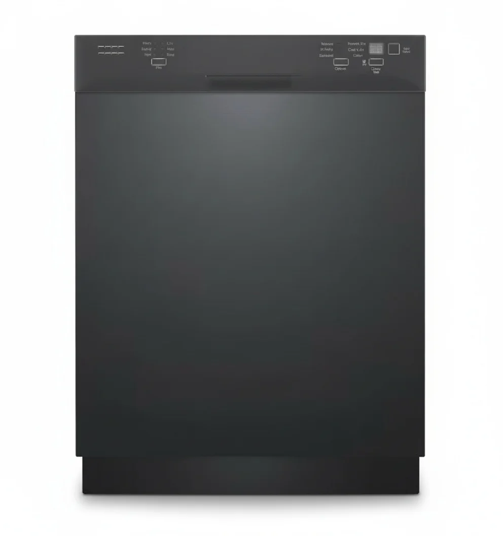 Built-in Dishwasher, 24 Inch/606mm Stainless Steel Tall Tub Dishwasher, 12 Place-Setting Energy Efficient Dishwasher, Home Use
