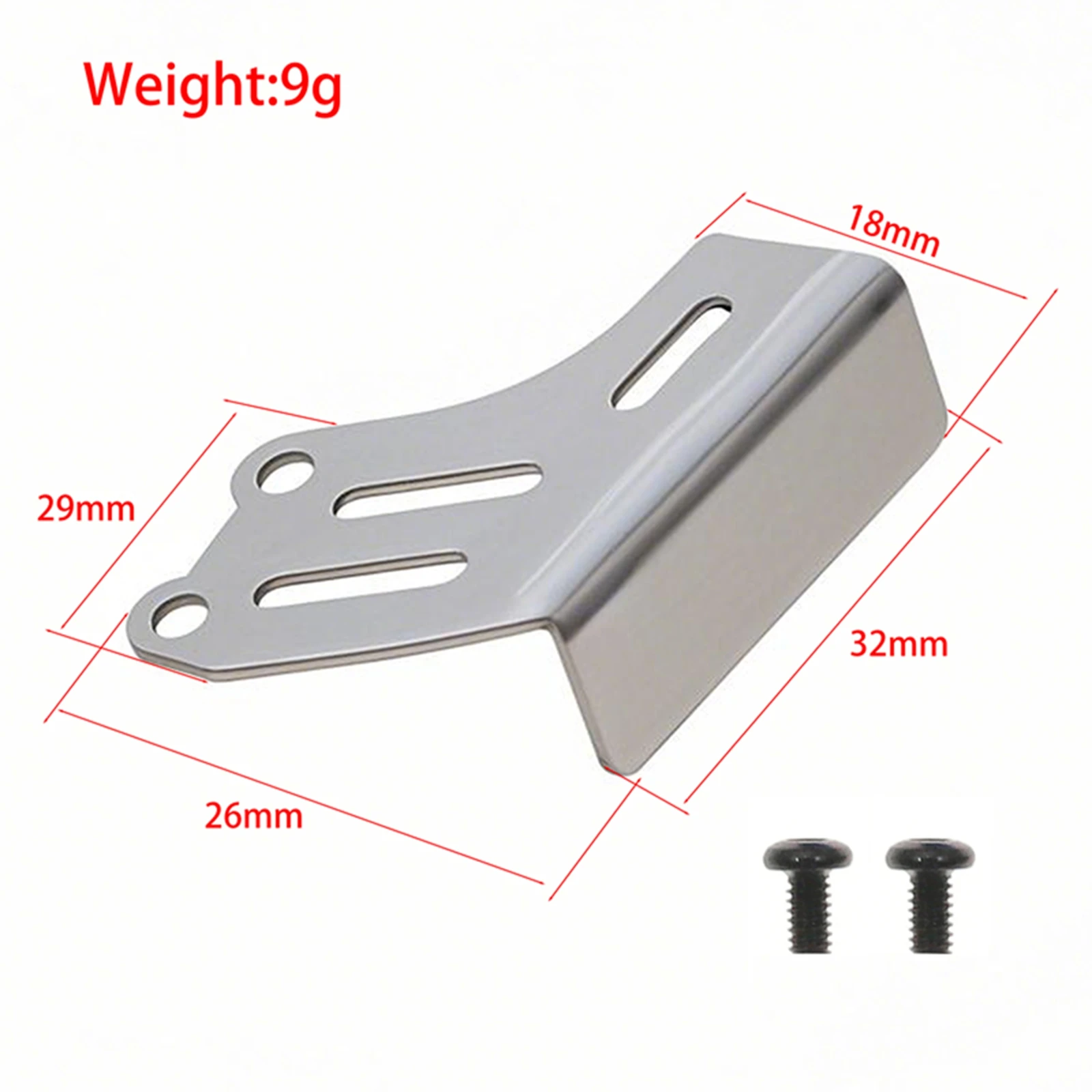 Ultrasterke SS achterwielaandrijfbeschermer voor Losi Promoto-MX 1/4 motorfiets - kettingbescherming