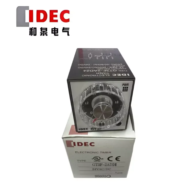 

Original IDEC Izumi Time Relay GT3F-2AD24 GT3A-4AF20 GT3A-5AF20 2AF20