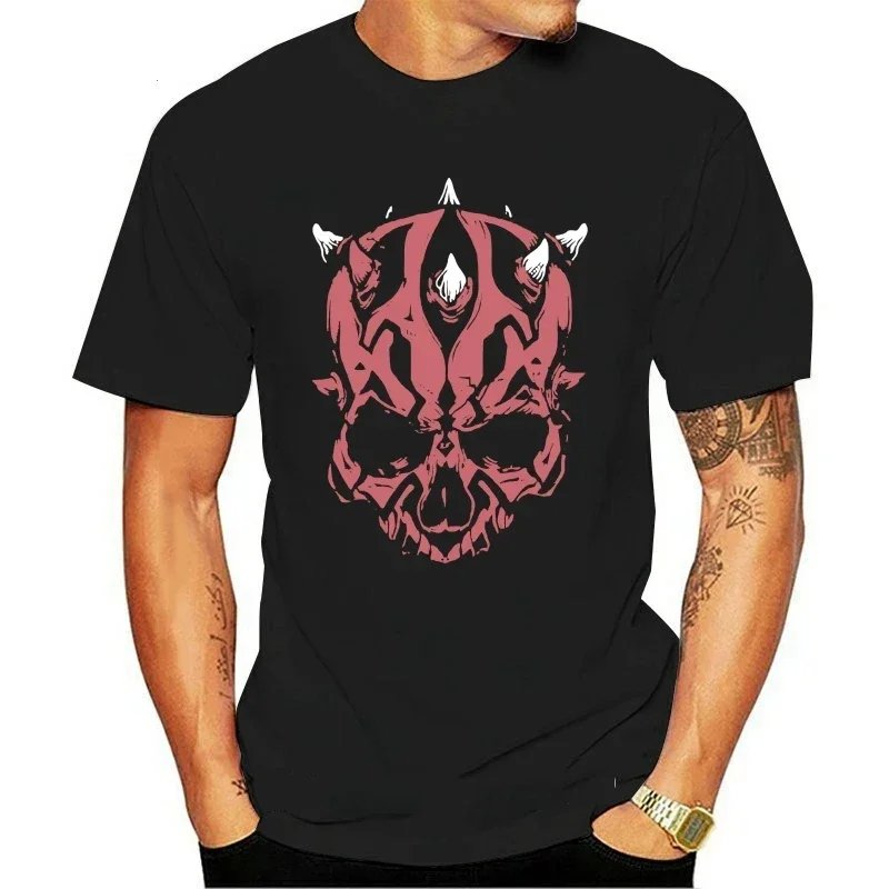 New Darth Maul Skull Unisex Mens T-shirt