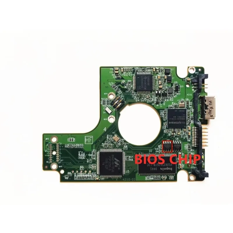 WD5000BMVW , WD3200BMVW HDD PCB /2060-771737-000 REV A , REV P1 2060 771737 000 / 771737-300, 771737-600, -200, -B00, -A00 — zdjęcie 3